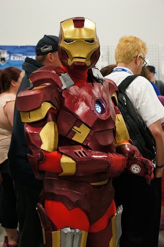 Iron Man prepares