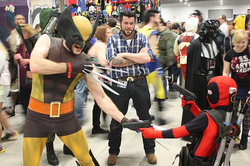 Ottawa Comiccon 2014: Wolverine vs. Deadpool