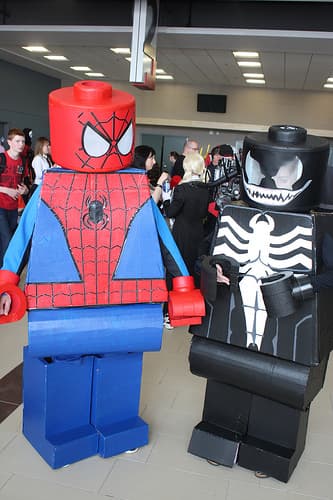 Ottawa Comiccon 2014: Lego Spider-Man and Lego Venom