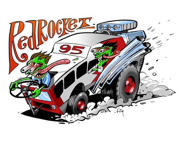 Andrew King’s OttFink collection - Red Rocket
