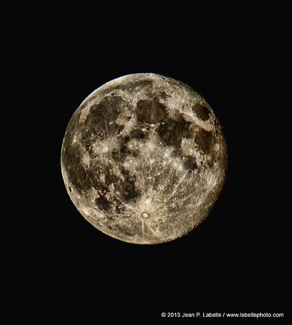 Tonight’s Moon In Ottawa