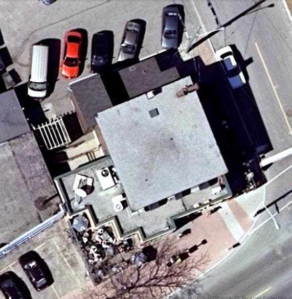 Aerial photo (from 2007) showing the new Whispers additions in 1992.