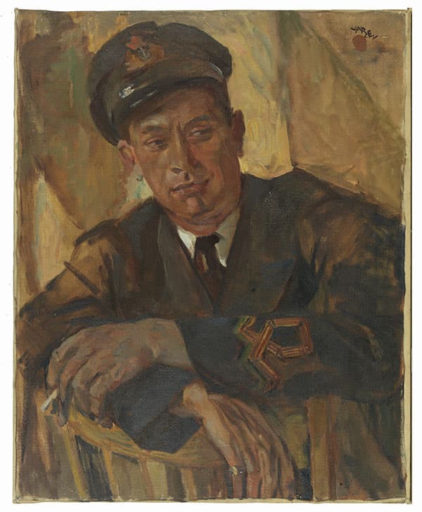 Fred Varley Portrait of a Naval Officer, Harry Kelman CWM 20150552-001 Canadian War Museum