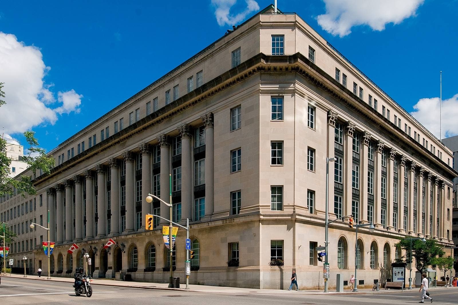 The splendid fusion of historic and new architecture exhibited by the newly renovated Sir John A. MacDonald Building and the Wellington Building will be on display for Doors Open Ottawa on June 4 and 5.