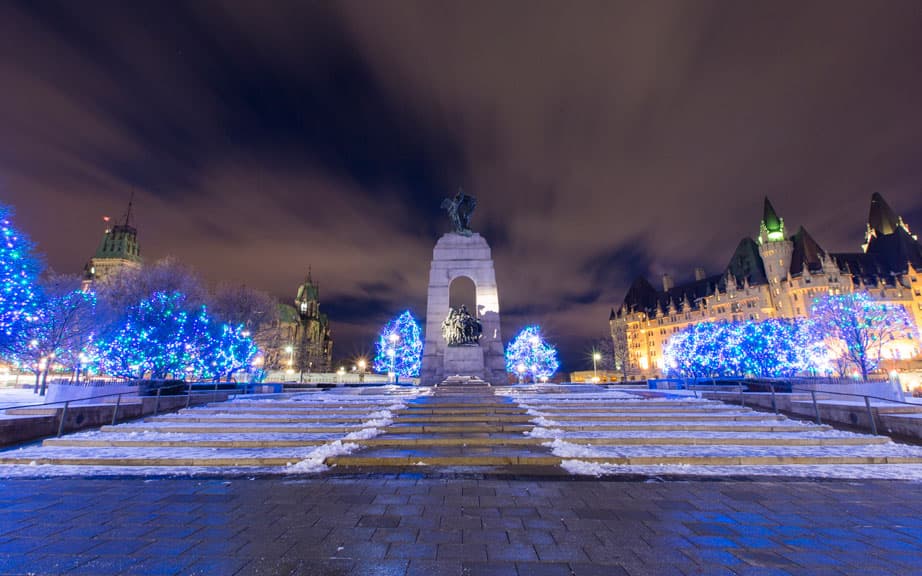 Christmas Lights Across Canada